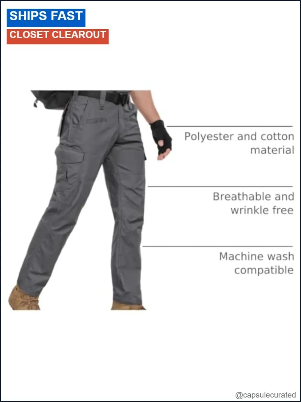 N/A men’s cargo